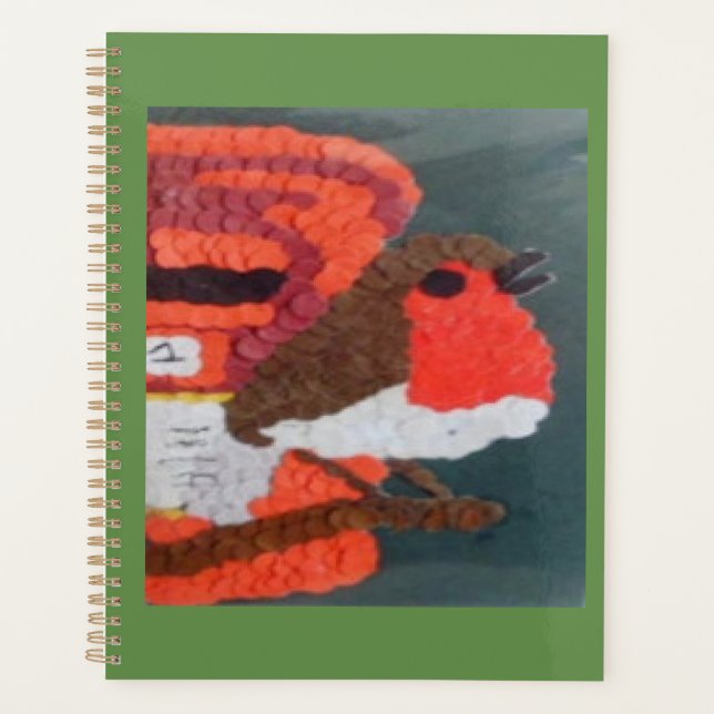 Agenda Dotty Robin Standard Planner (Anverso)