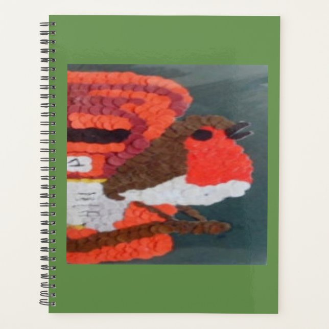 Agenda Dotty Robin Standard Planner (Anverso)