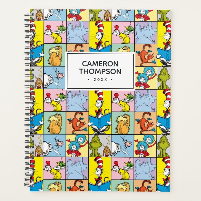 Agenda Dr. Seuss | Gráfico de historias (Anverso)