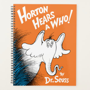 Agenda Dr. Seuss Horton escucha a Quién el libro