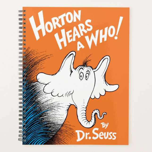 Agenda Dr. Seuss | Horton Oye A Who Book (Anverso)