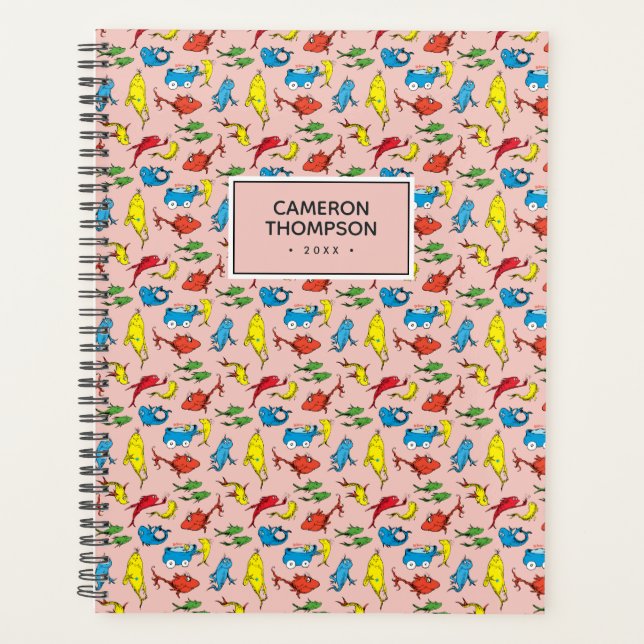 Agenda Dr. Seuss | Un Patrón Pescado Dos Peces (Anverso)