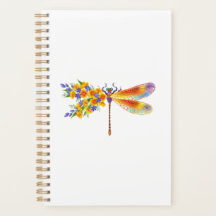 Agenda Dragón de flores amarillas