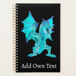 Agenda Dragón Serpiente de Agua Arte Escritura de Fantasí