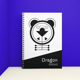Agenda Dragon Zodiac Rótulo Planner