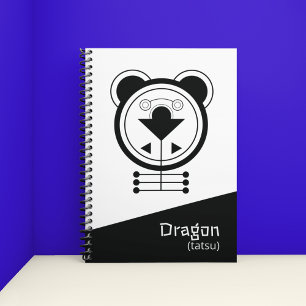 Agenda Dragon Zodiac Rótulo Planner