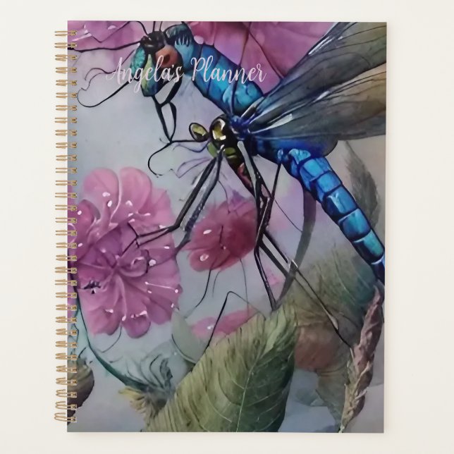 Agenda Dragonfly de acuarela, Personalizar el planificado