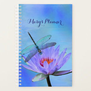 Agenda Dragonfly on Water Lily Planner