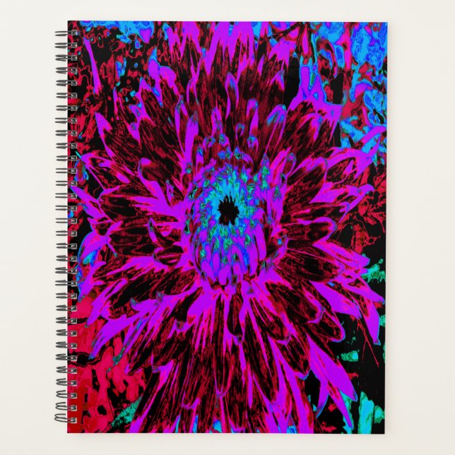 Agenda Dramática Crimson Red, Purple y Black Dahlia (Anverso)