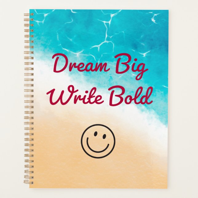Agenda Dream Big Stylish Planner (Anverso)