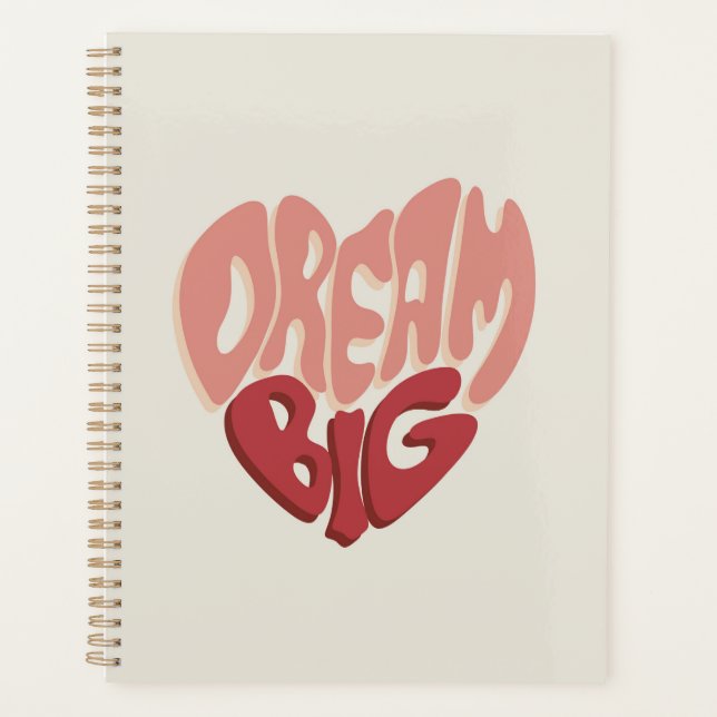 Agenda Dream Big: Un significado para el éxito (Anverso)