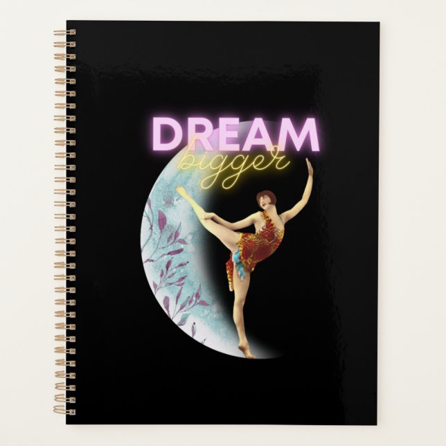 Agenda Dream Bigger Vintage Ballet Dancer (Anverso)