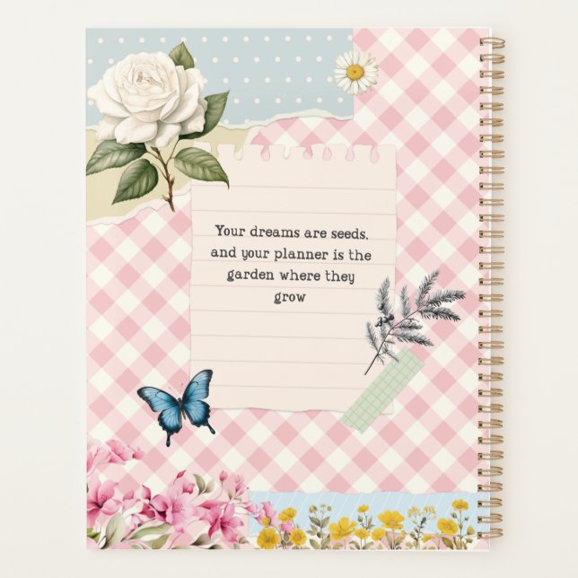 Agenda Dream Planner: Tu guía para convertir sueños en R (Reverso)