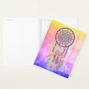 Agenda Dreamcatcher Lace and Beads Boho Grunge