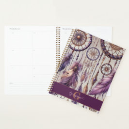 Agenda Dreamcatchers Purple & Gold