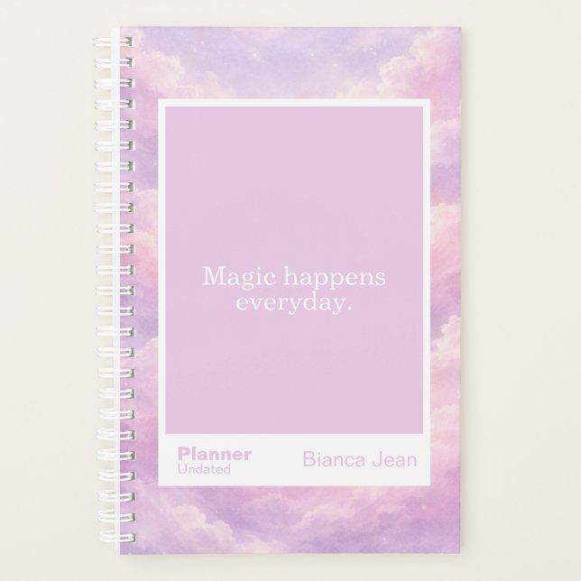 Agenda Dreamy Cotton Candy Cloudscape Block Quote Small (Anverso)