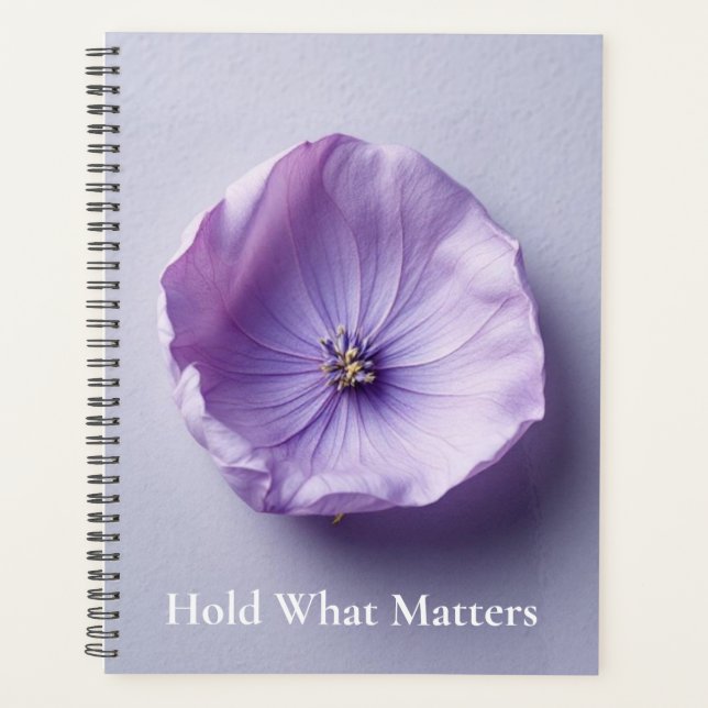 Agenda Dried Petal Preservation | Delicate Botanical Art (Anverso)