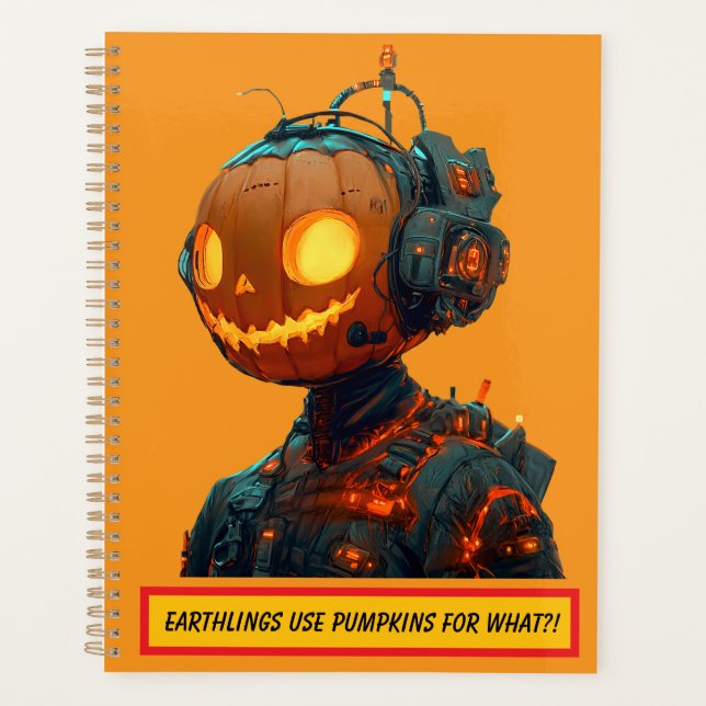 Agenda Droid de Calabaza (Anverso)
