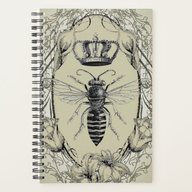 Agenda dueña de beekeeper de steampunk jefa de abeja rein (Anverso)
