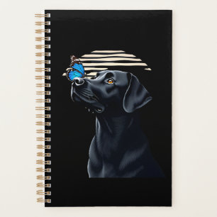 Agenda Dueño de perro divertido labrador retriever negro