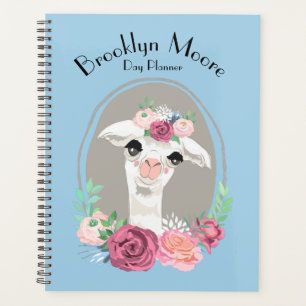 Agenda Dulce Dama Llama Con Rosas