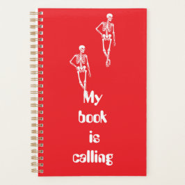 Agenda Dulce diseño espeluznante de Halloween