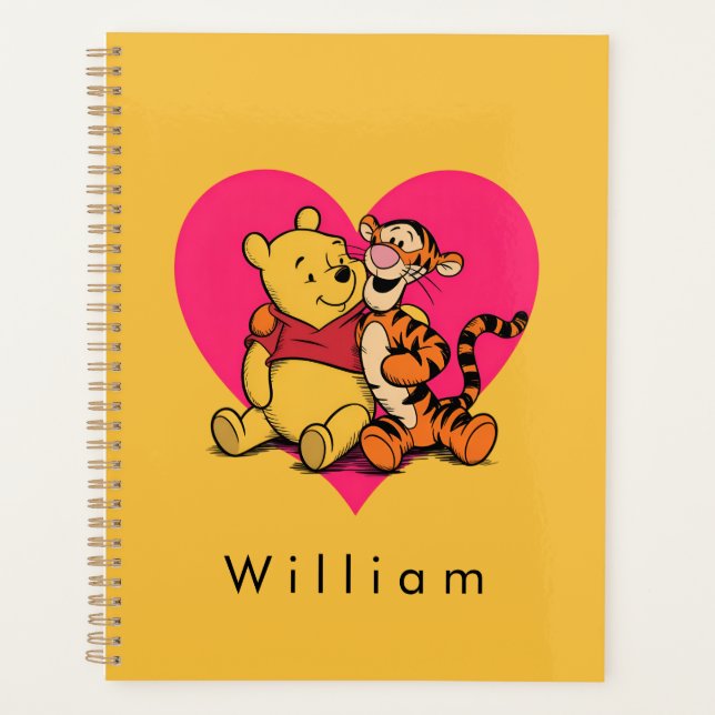Agenda Dulce Winnie the Pooh y Tigger (Anverso)