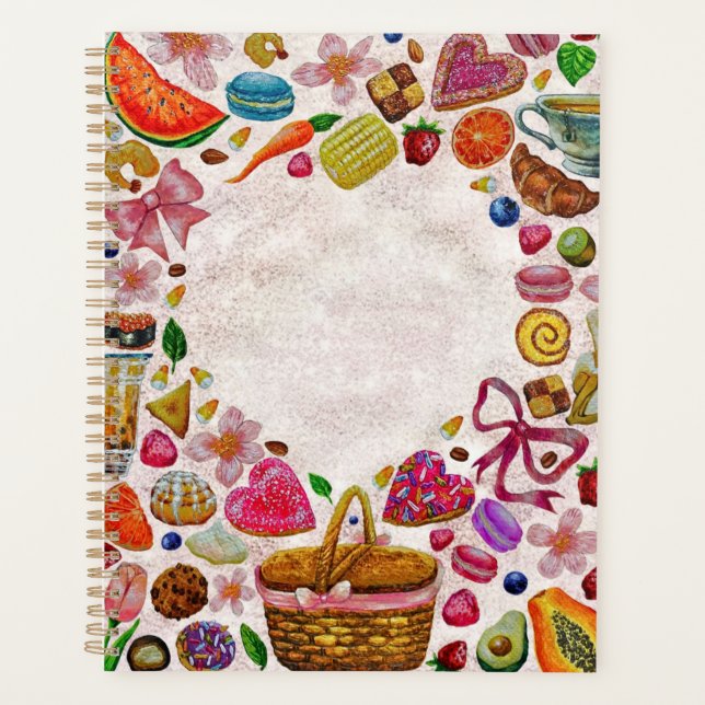 Agenda Dulces Confiterías Repostería (Anverso)