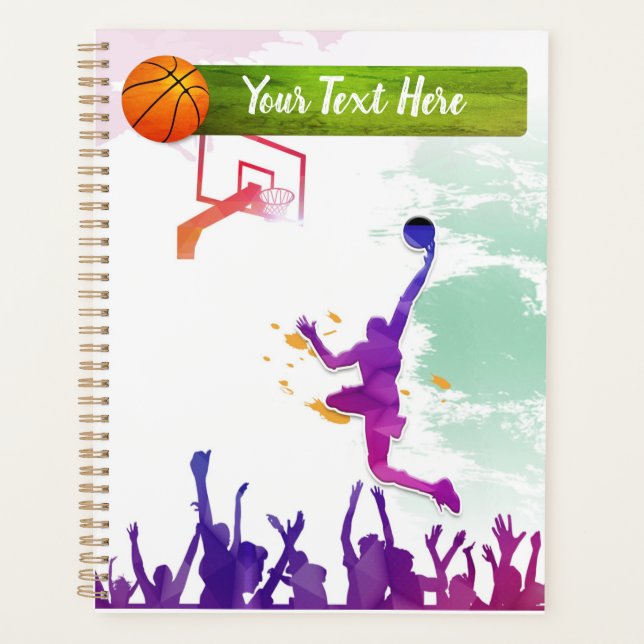 Agenda Dunking de baloncesto (Anverso)