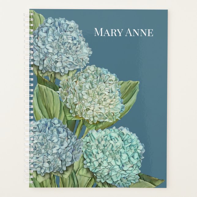 Agenda Dusty Blue Hydrangea Bouquet (Anverso)