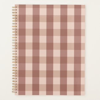 Agenda Dusty Pink Gingham Checkered