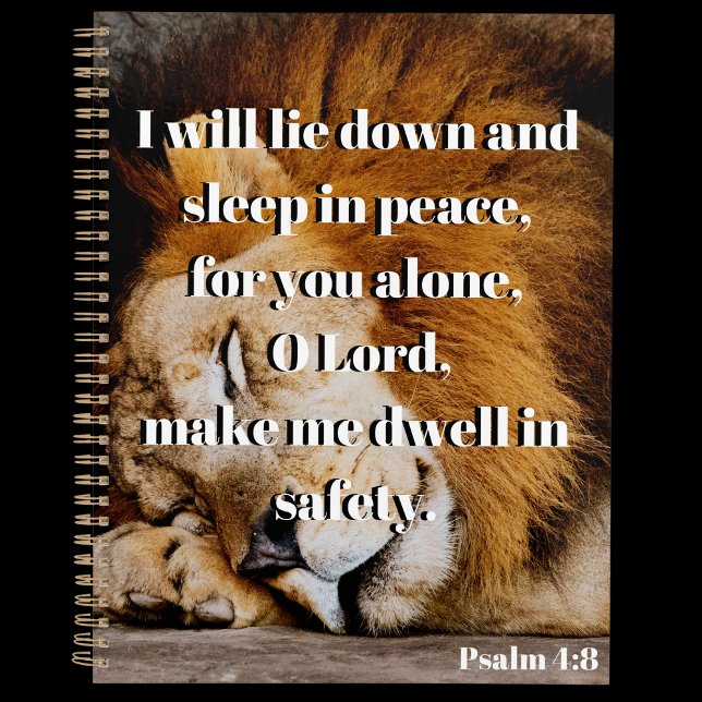 Agenda Dwell In Safety Psalm Bible Verse (Subido por el creador)