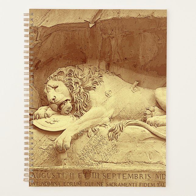 Agenda Dying Lion of Luzern - Löwendenkmal (Anverso)