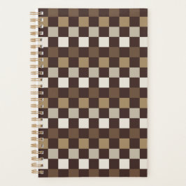 Agenda Earthy minerals checkerboard pattern