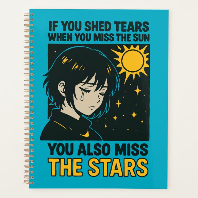 Agenda Echa de menos las estrellas (Anverso)