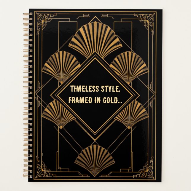 Agenda Echoes of Deco Elegance (Anverso)