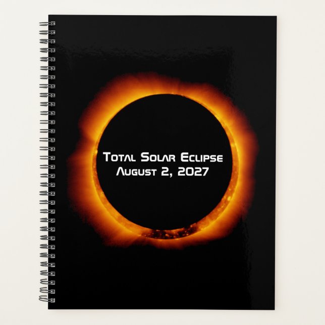 Agenda Eclipse Total de Sol del Siglo 2027 (Anverso)