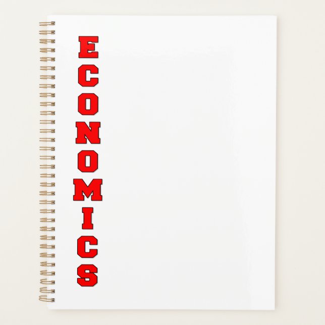 Agenda Economía (Anverso)