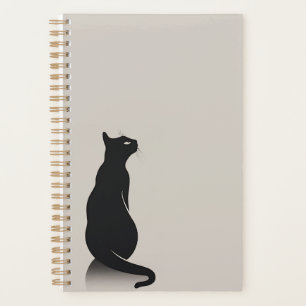 Agenda Ecru de gato negro