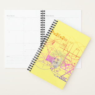 Agenda Ecuaciones divertidas coloridas Diseños geométrico