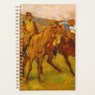 Agenda Edgar Degas antes de la carrera