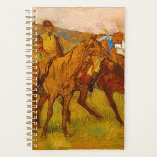 Agenda Edgar Degas antes de la carrera (Anverso)