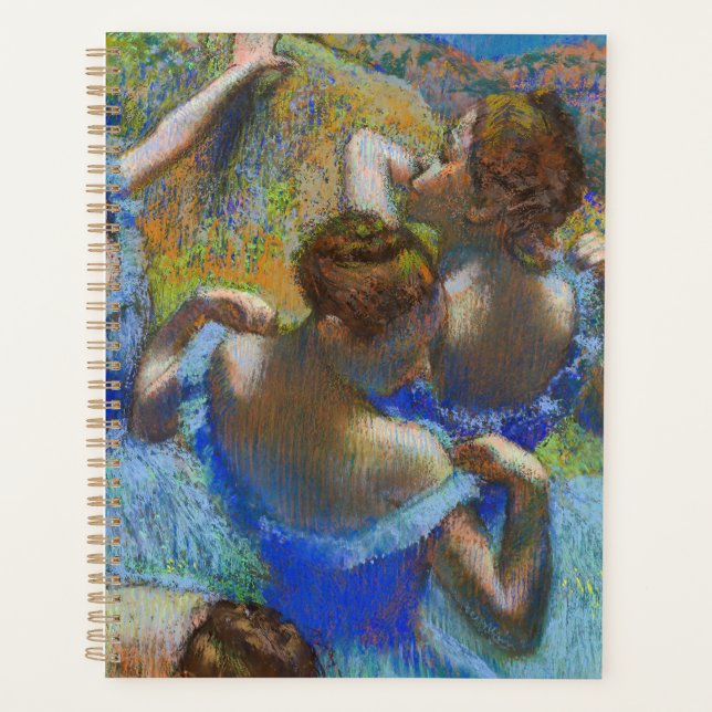 Agenda Edgar Degas - Bailarinas azules (Anverso)