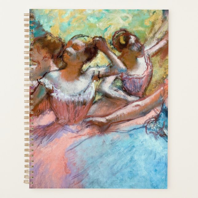 Agenda Edgar Degas - Cuatro Ballerinas en escena (Anverso)