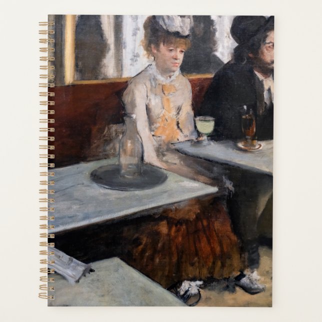 Agenda Edgar Degas - En un café / The Absinthe (Anverso)