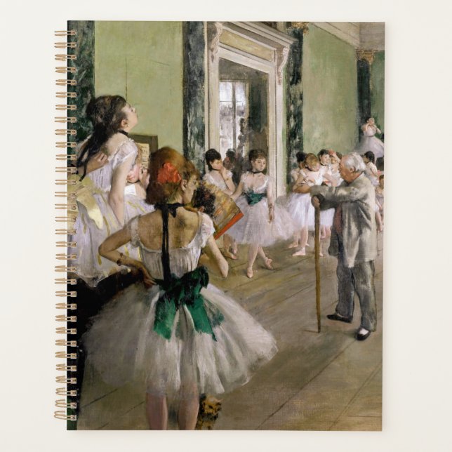 Agenda Edgar Degas - La clase de danza (Anverso)