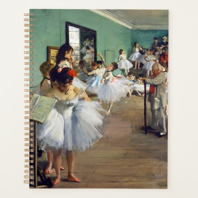Agenda Edgar Degas - La clase de danza (Anverso)