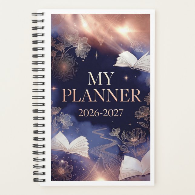 Agenda Edición Celestial Soñadora Elegante (Anverso)