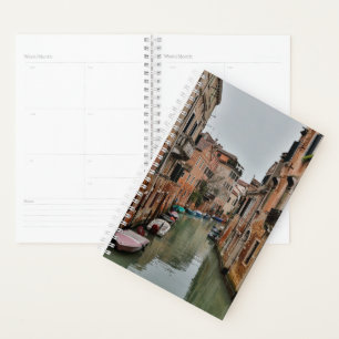 Agenda Edificios a lo largo de los canales de Venecia