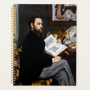 Agenda Edouard Manet - Retrato de Emile Zola